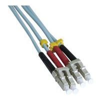 Draadbrug optisch Duplex 2 mm OM3 LC-UPC/LC-UPC aqua 3 m