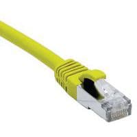 Cordon RJ45 catégorie 6 F/UTP LSOH snagless jaune - 30 m