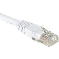 Cordon RJ45 catégorie 5e U/UTP blanc - 10 m