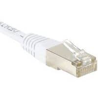 Cordon RJ45 catégorie 5e F/UTP blanc - 3 m