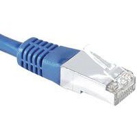 Cordon RJ45 catégorie 6 S/FTP bleu - 20 m