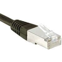 Cordon RJ45 catégorie 6 S/FTP noir - 20 m