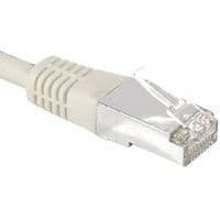 Cordon RJ45 catégorie 6A F/UTP gris - 30 m