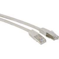 Cordon RJ45 catégorie 6A S/FTP gris - 1 m