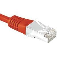 Netwerkkabel RJ45 DEXLAN CAT 6 S/FTP rood 10 m