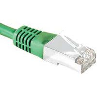 Cordon RJ45 catégorie 6A S/FTP vert - 3 m