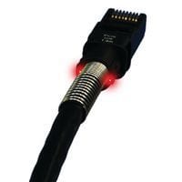 Patchkabel RJ45 CAT 6A U/FTP zwart - 0.6 m