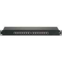 Patchpanel 19 INCH 1U 16 Poorten CAT 5E STP