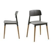 Chaises Glamwood - Lot de 2