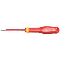 Geïsoleerde schroevendraaier Protwist® - Platte bit - 1000 V