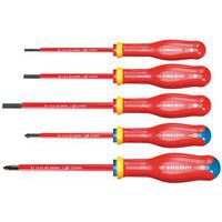 Set van 5 geïsoleerde Protwist® schroevendraaiers - 1000 V