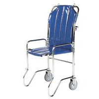 Chaise portoir pliable bleue