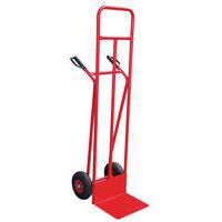 Diable acier 150kg - Roue increvable - Bavette fixe