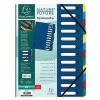 Trieur harmonika® à fenêtres avec élastique 12 compartiments