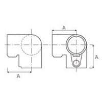 Taille du tube	AØ 27 mm 	44Ø 42 mm 	60Ø 48 mm 	68