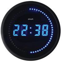 Horloge LED bleue 30 cm - Orium