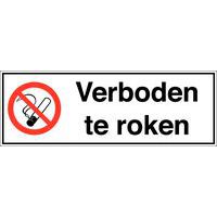 Verbodsbord - Verboden te roken - Hard