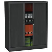 Armoire à rideaux Premium unie - Hauteur 105 cm