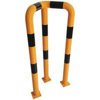 Arceau de protection d'angle, Hauteur hors tout: 1200 mm, Usage: Stocker, Coloris: Noir/jaune