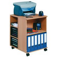 Multifunctionele bureautrolley