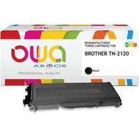 Toner remanufacturé Brother TN-2120 - Noir - Owa