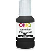 Bouteille d'encre compatible Epson 105 - Noir - Owa