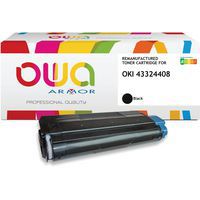 Toner remanufacturé OKI 43324408 - Noir - Owa