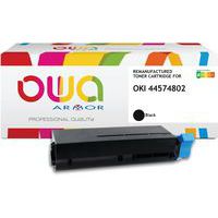 Toner remanufacturé OKI 44574802 - Noir - Owa