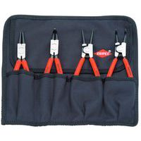 Assortiment borgveertangen Knipex - 4 stuks