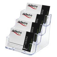 Porte cartes de visites 4 compartiments