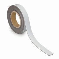 Beschrijfbare magnetische markeringsband,10 m x 30 mm x 1 mm - Maul