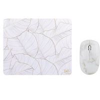 Pack tapis de souris et souris sans fil Gold Exclusiv - TNB