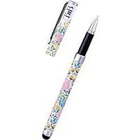 Touchpen stylo universeel 2 in 1 bloemen Exclusieve - T'nB