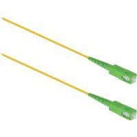 Cable fibre optique SC-APC vers SC-APC - Jaune - TNB