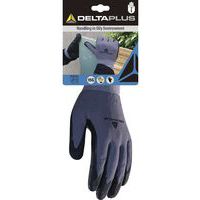 Handschoen gebreid polyamide spandex palm nitril/PU + noppen