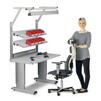 Antistatische en verstelbare werkbank WB - Breedte 180 cm