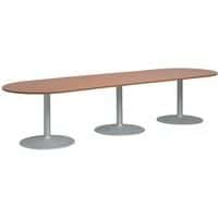 Table modulaire ovale - Semi-ovale - Pied tulipe