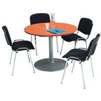 Vergaderset met ronde tafel