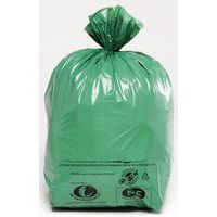 Afvalzak 50 l van gerecycled LDPE met ecolabel - Licht afval - Jetsac