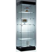 Vitrine ASF met LED-verlichting - Zwart