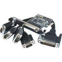 Carte PCI-Express 1X - 4 ports série RS232 Std & Low Profile