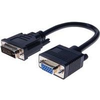 Adaptateur DVI-I m/vga f 15CM