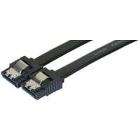 Kabel Slim sata - 6GB/s beveiligd (zwart) - 20 cm