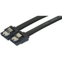 Kabel Slim sata - 6GB/s beveiligd (zwart) - 75 cm