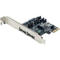 Carte SATA II PCI-Express 2 canaux 4 ports int./ext.