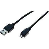 Kabel USB omkeerbaar 2.0 A en micro B m/m - 1.8 m