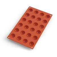 Plaque silicone de 24 demi-sphères Gastroflex - Matfer