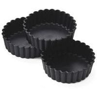 Moule à tourtière cannelée Exoglass - Lot de 12 - Matfer