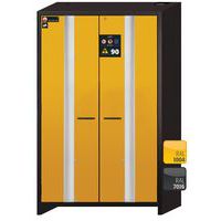 Armoire de sécurité Q-PHOENIX-90 Gris RAL 9016/Jaune RAL 1004 - asecos