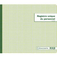 Registre unique du personnel (salariés et stagiaires) - 56 pages